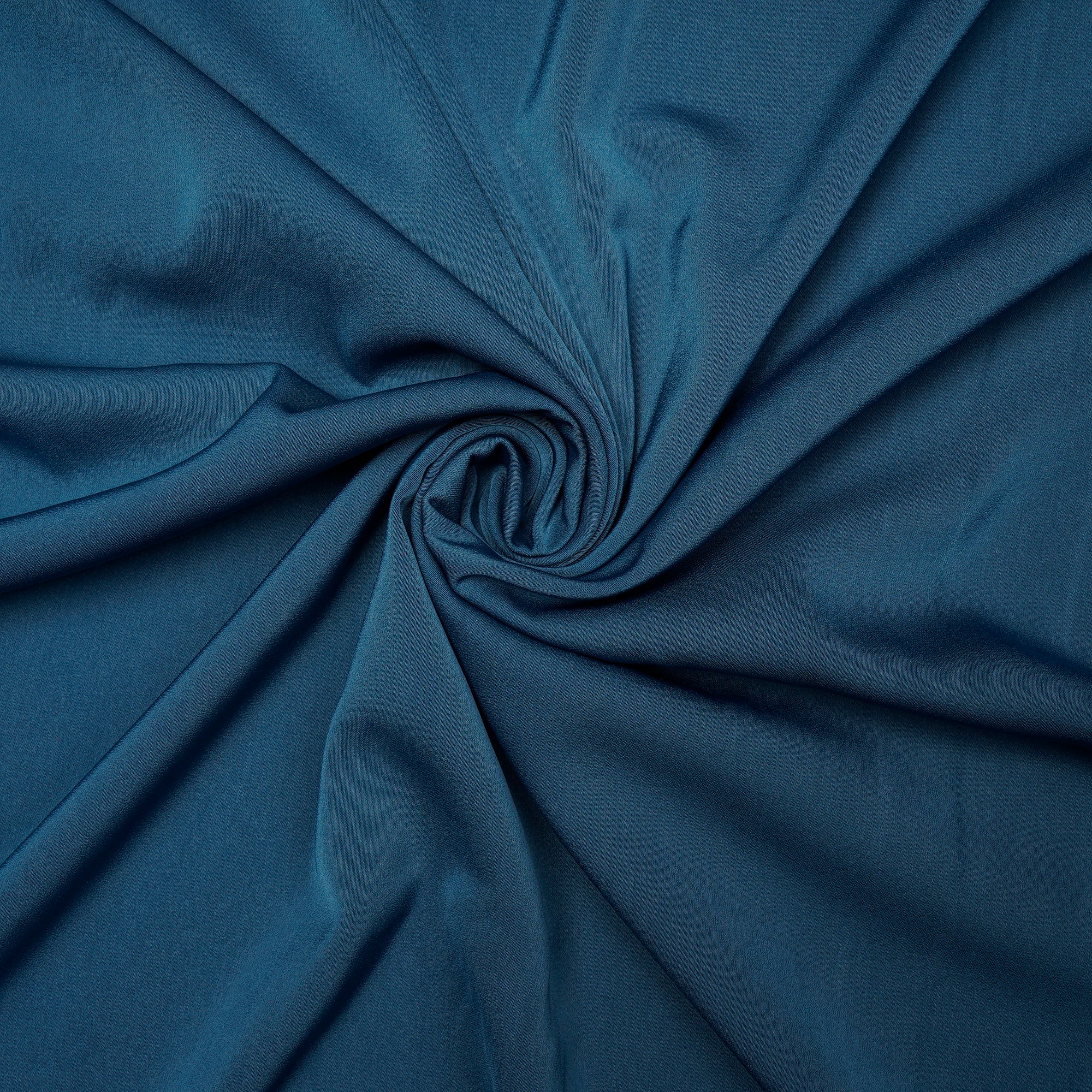 Biscay Bay Solid Dyed Imported Prada Crepe Fabric (60" Width)