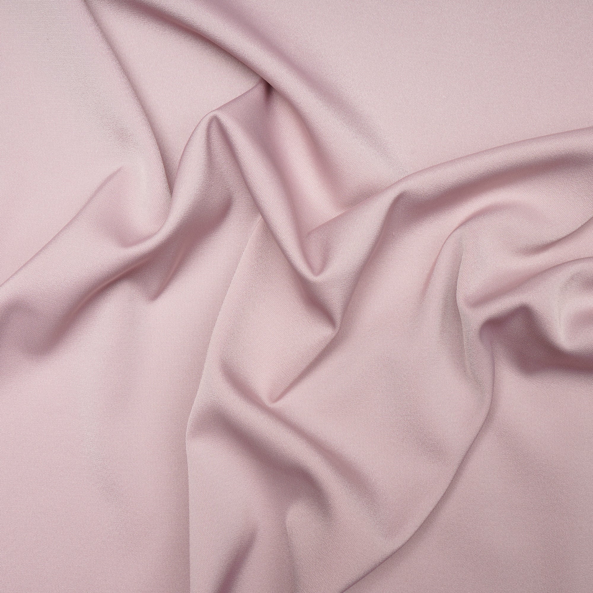 Burnished Lilac Solid Dyed Imported Prada Crepe Fabric (60" Width)