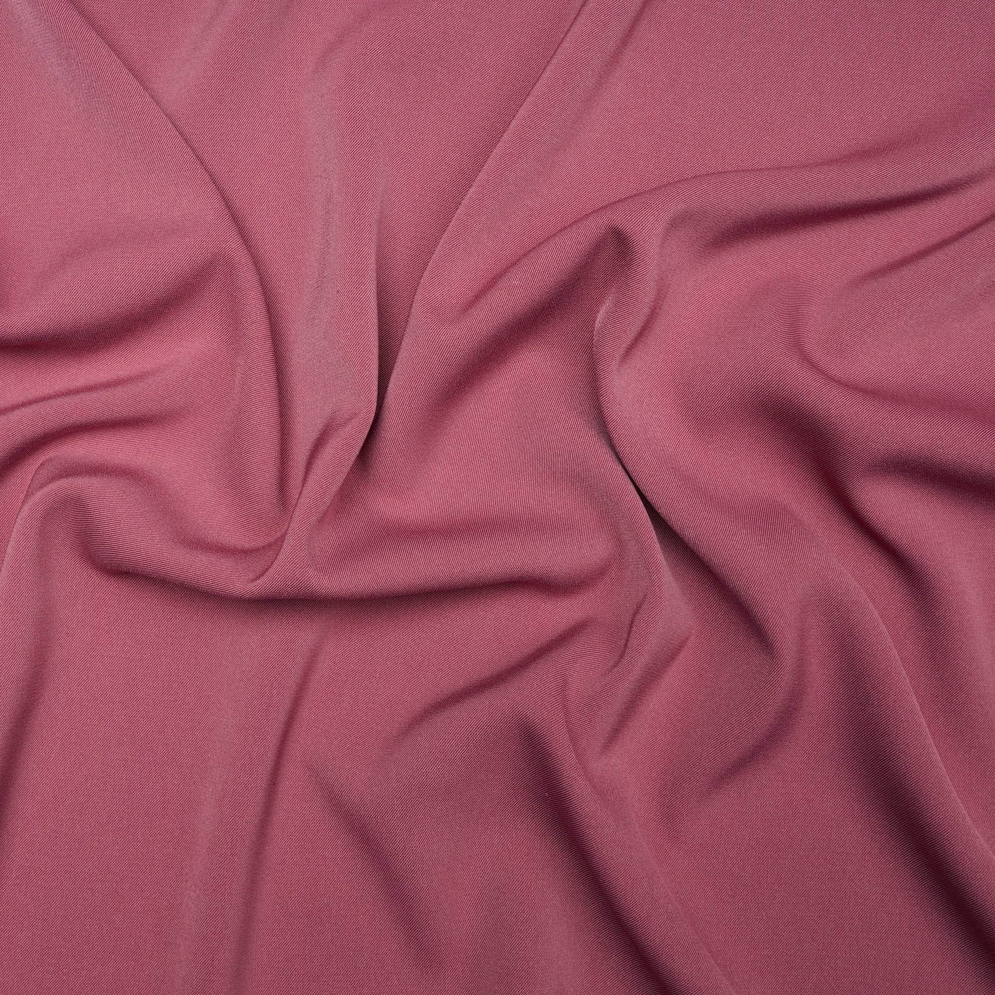 Faded Rose Solid Dyed Imported Prada Crepe Fabric (60" Width)