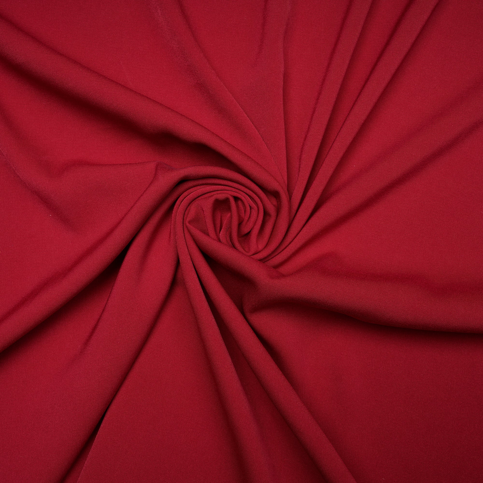 Maroon Solid Dyed Imported Prada Crepe Fabric (60" Width)