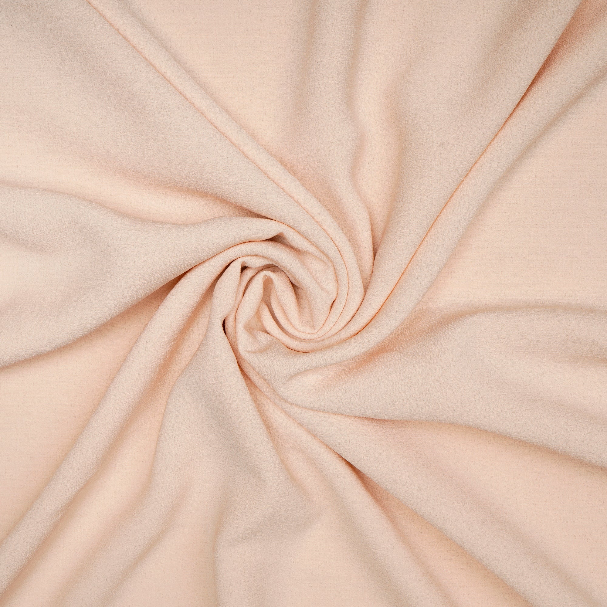 Cream Solid Dyed Imported Heavy Slub Fabric (60" Width)