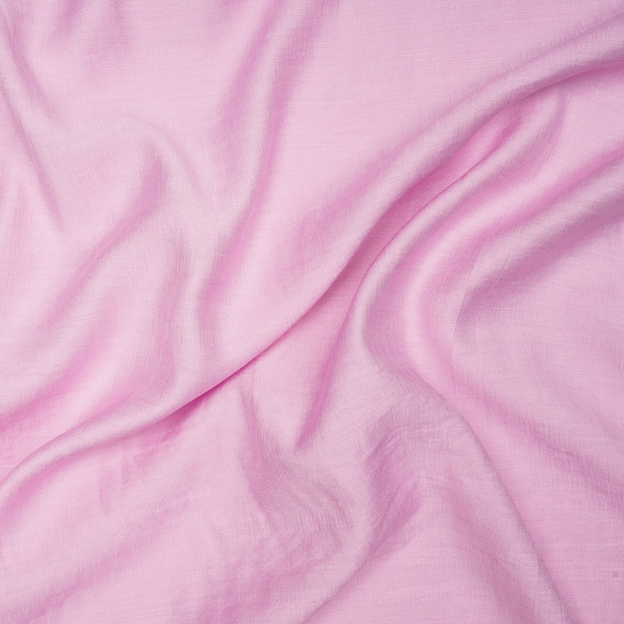 Pink Frosting Solid Dyed Imported Poly Slub Fabric (60" Width)