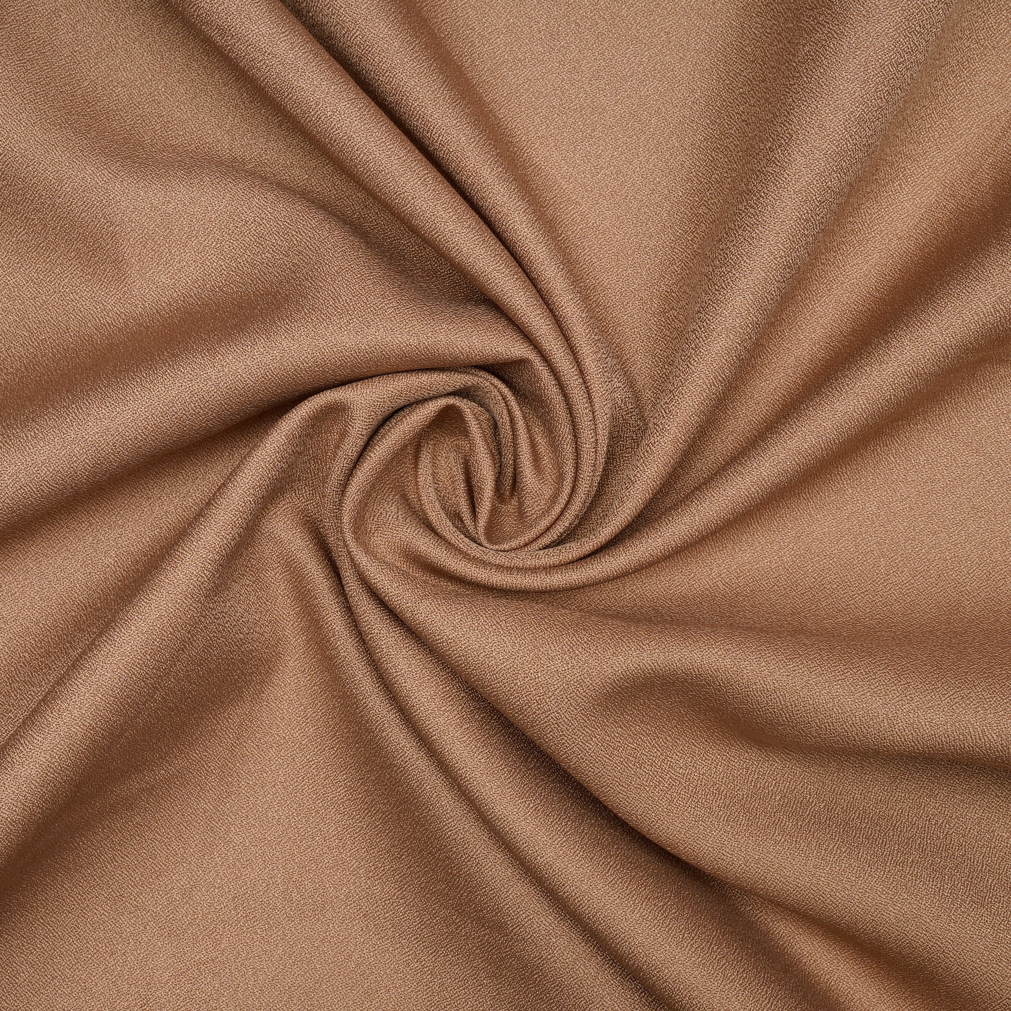 Bronze Solid Dyed Imported Amazon Moss Crepe Fabric (60" Width)