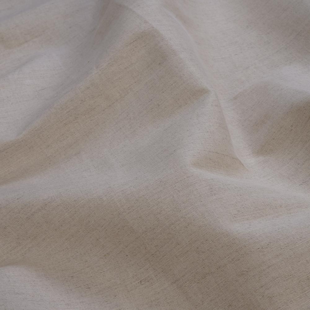 White Color Cotton Linen Fabric