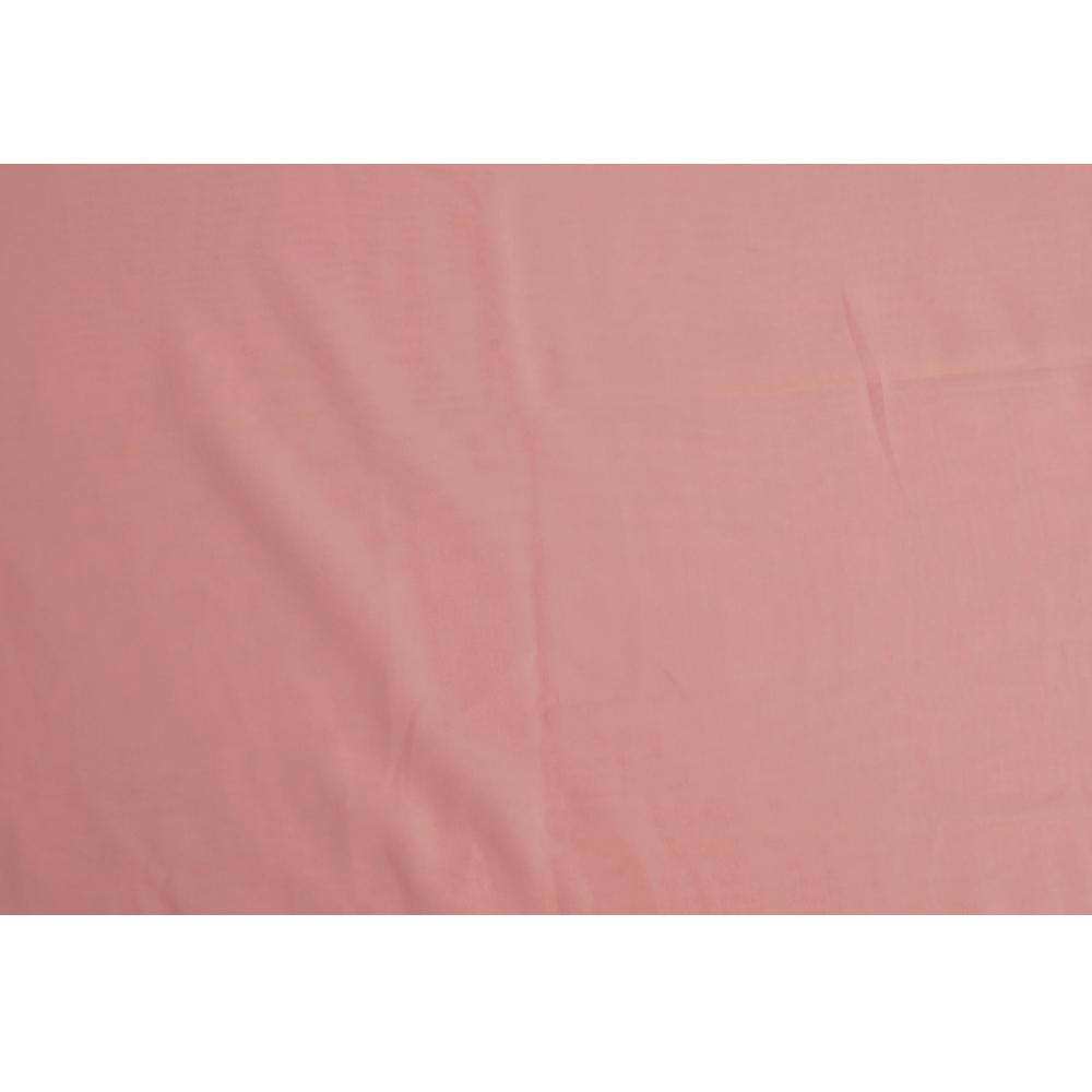 (Pre Cut 1.35 Mtr Piece) Flamingo Color High Twisted Cotton Voile Fabric