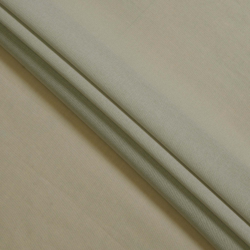 (Pre Cut 2.30 Mtr Piece) Grey Color High Twisted Cotton Voile Fabric