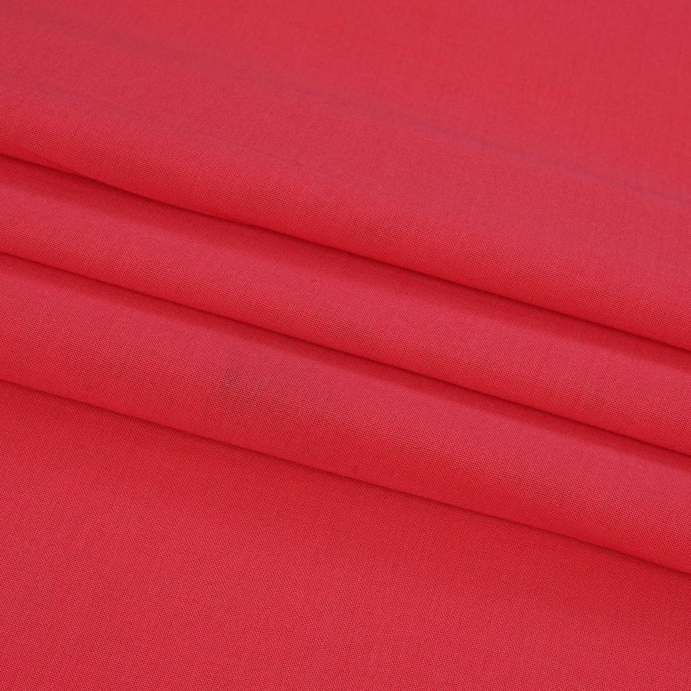 (Pre Cut 2.60 Mtr Piece) Fuchsia Color High Twisted Cotton Voile Fabric