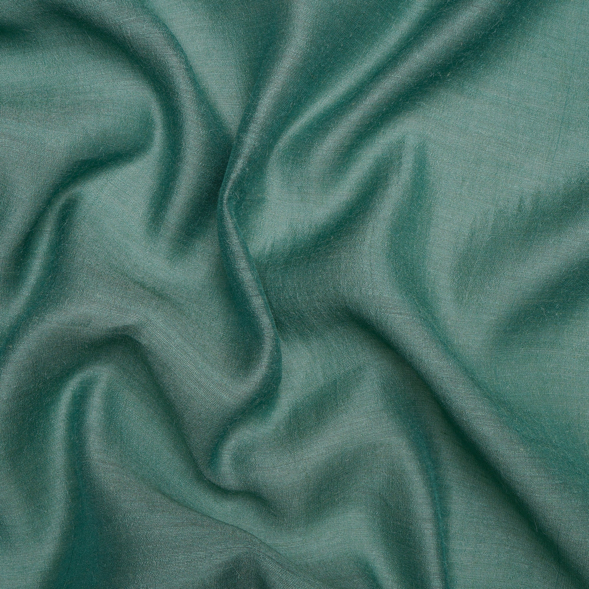 (Pre Cut 1.20 Mtr ) Green Muga Kora Fabric