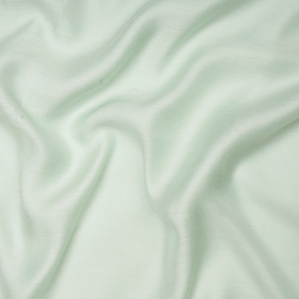 (Pre-Cut 3.00 Mtr) Sea Green Color Modal Satin Fabric