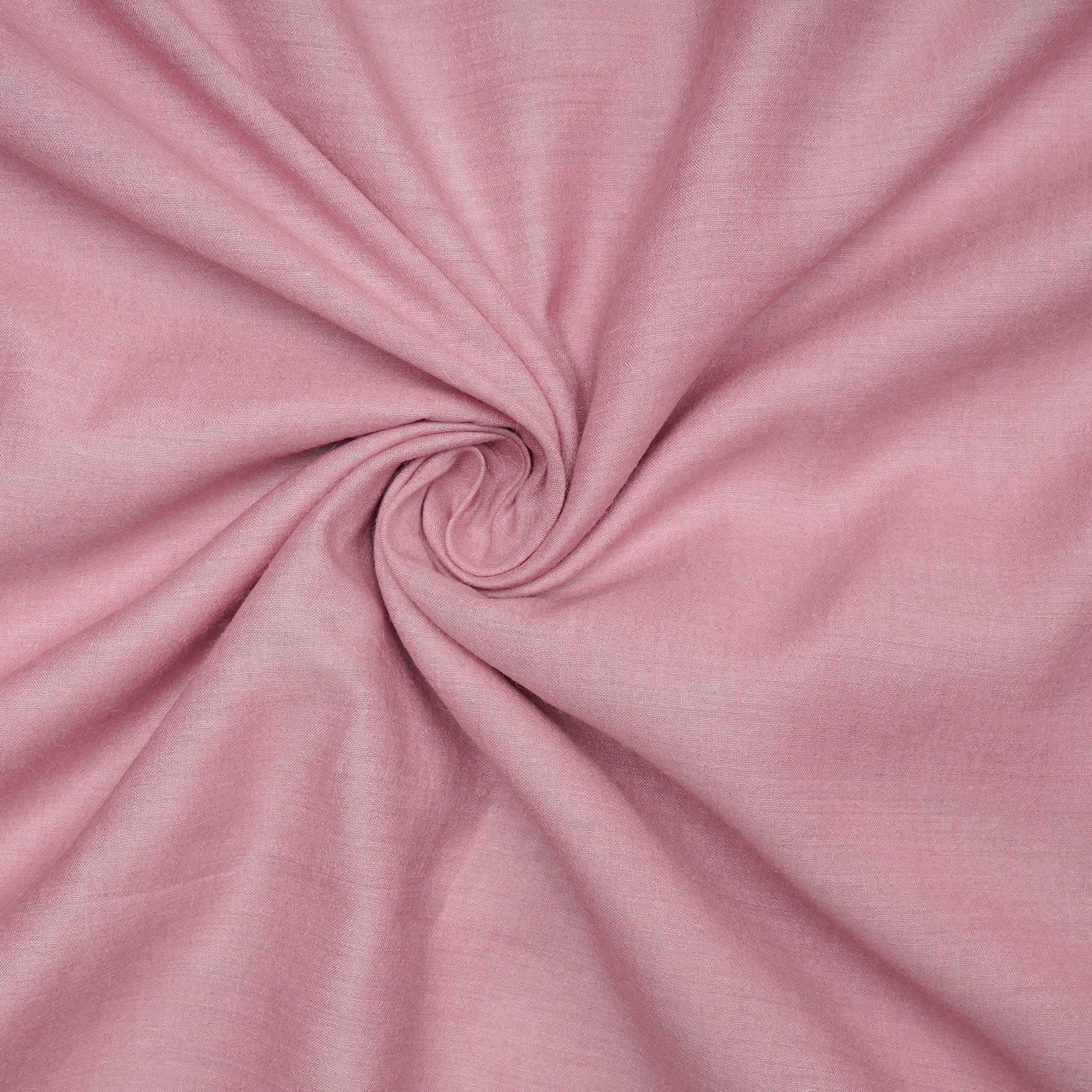 ( Pre Cut 3.05 Mtr ) Pink Tussar Silk Muga Fabric