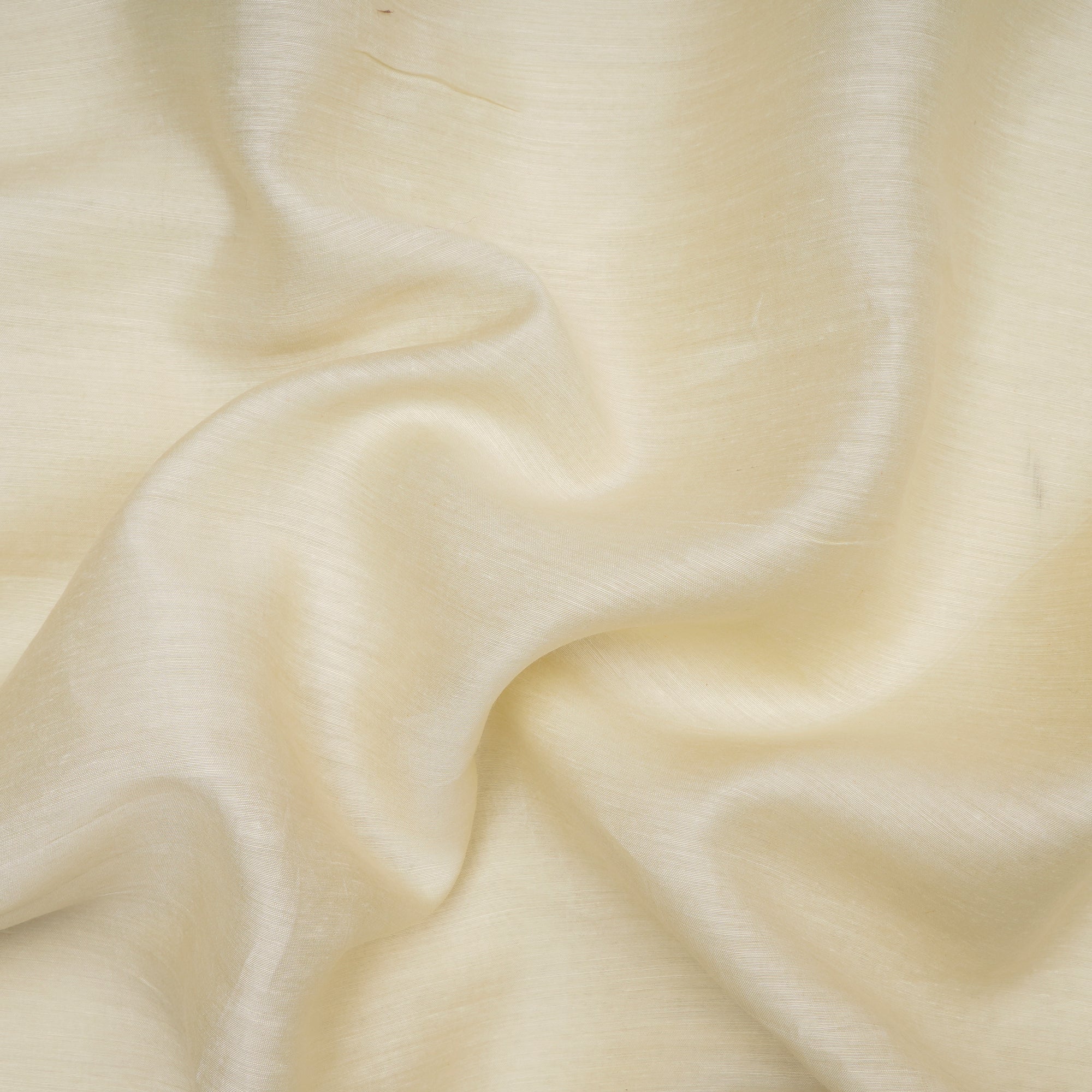 (Pre Cut 4.80 Mtr) Pistachio Green Color Tussar Linen Fabric