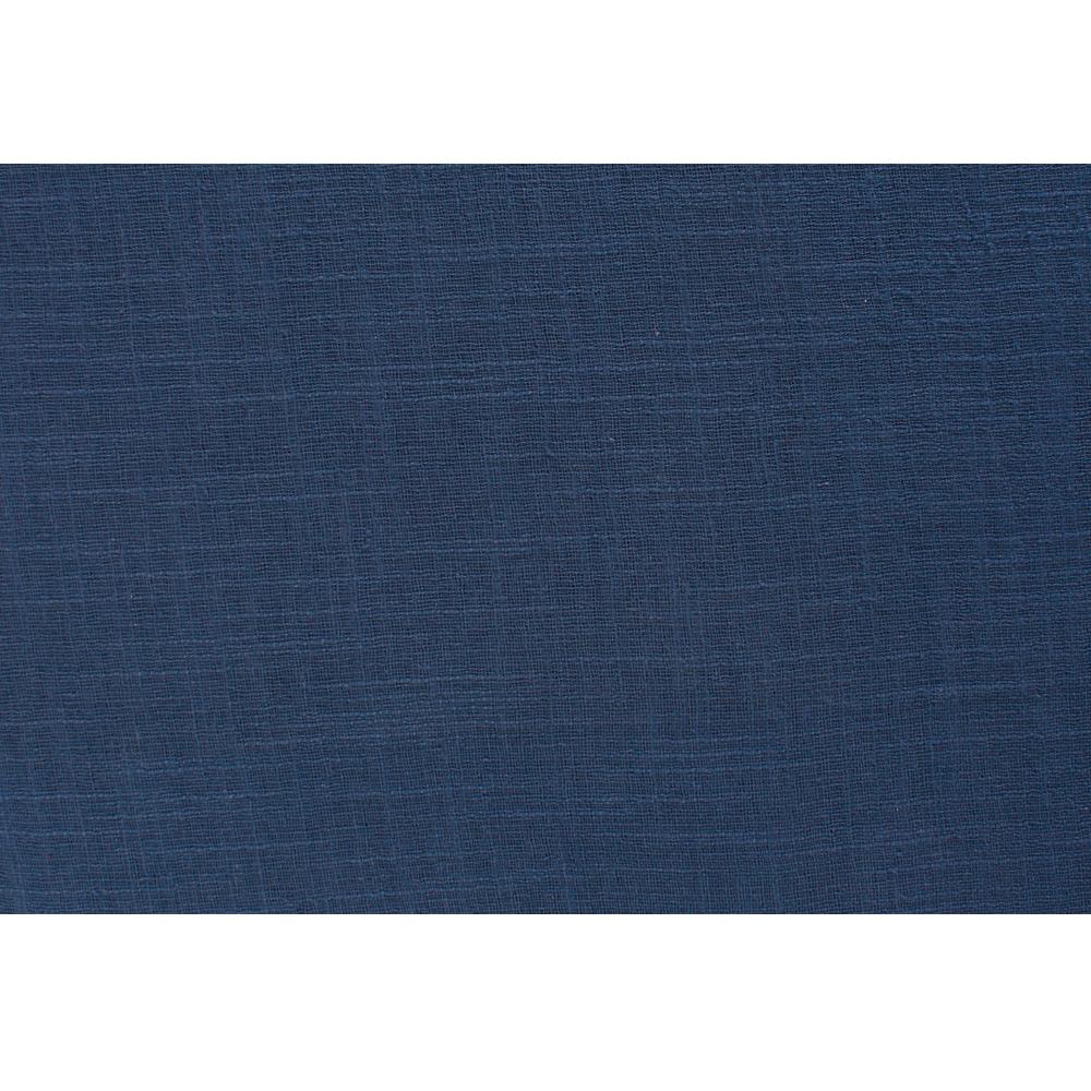 (Pre Cut 1.50 Mtr Piece) Teal Blue Color Cotton Matka Fabric