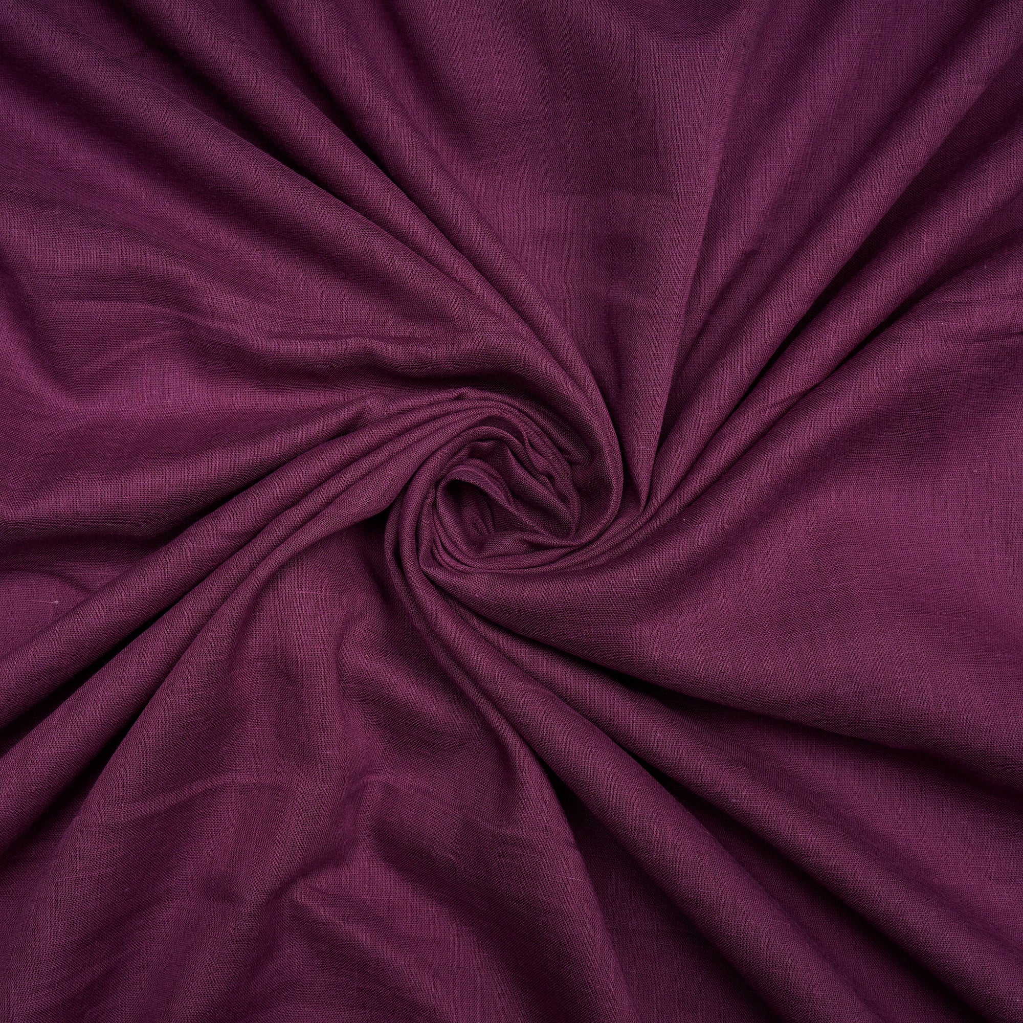 (Pre Cut 2.00 Mtr )Purple Pure Cotton Voile Fabric