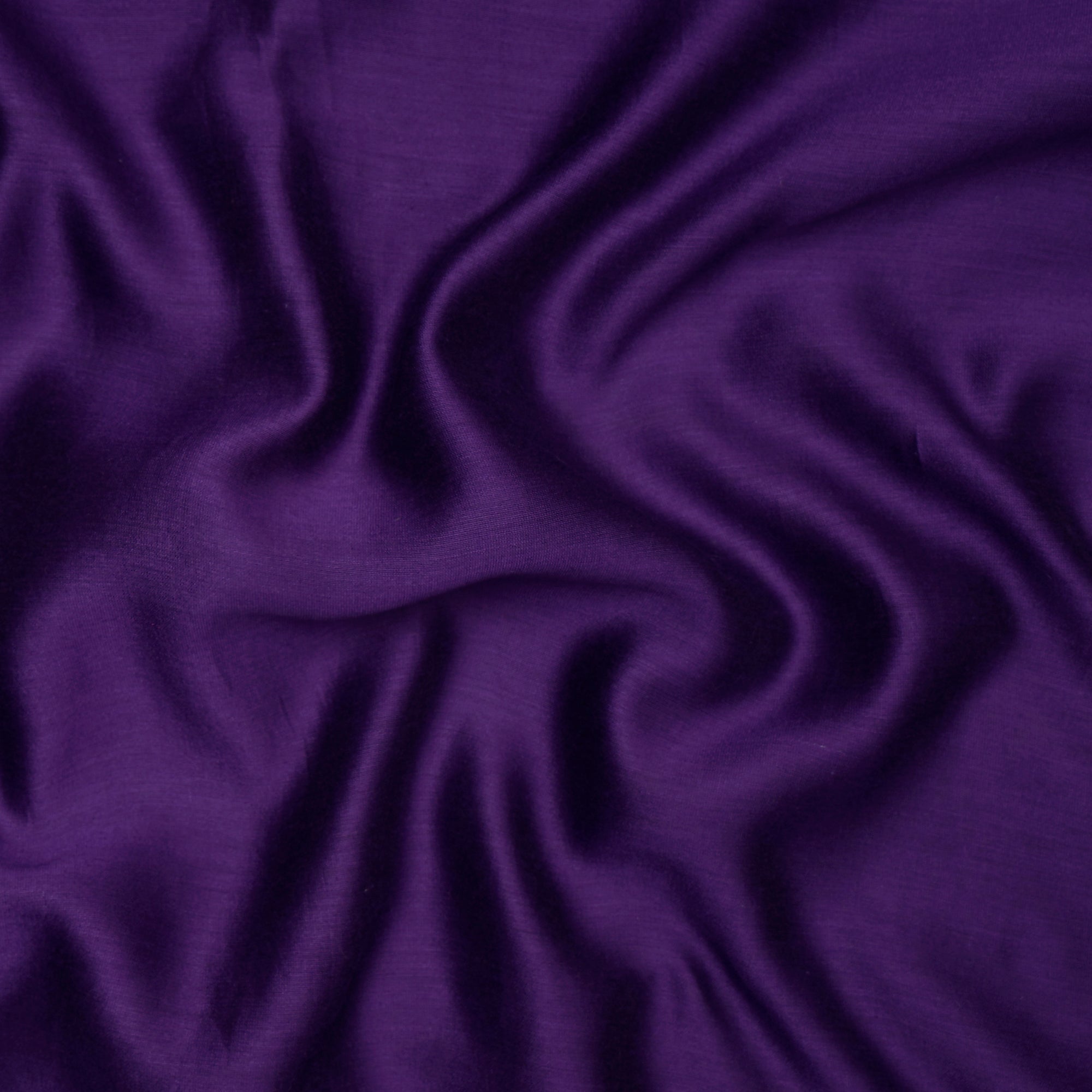 (Pre-Cut 1.30 Mtr) Purple Rapier Chanderi Fabric