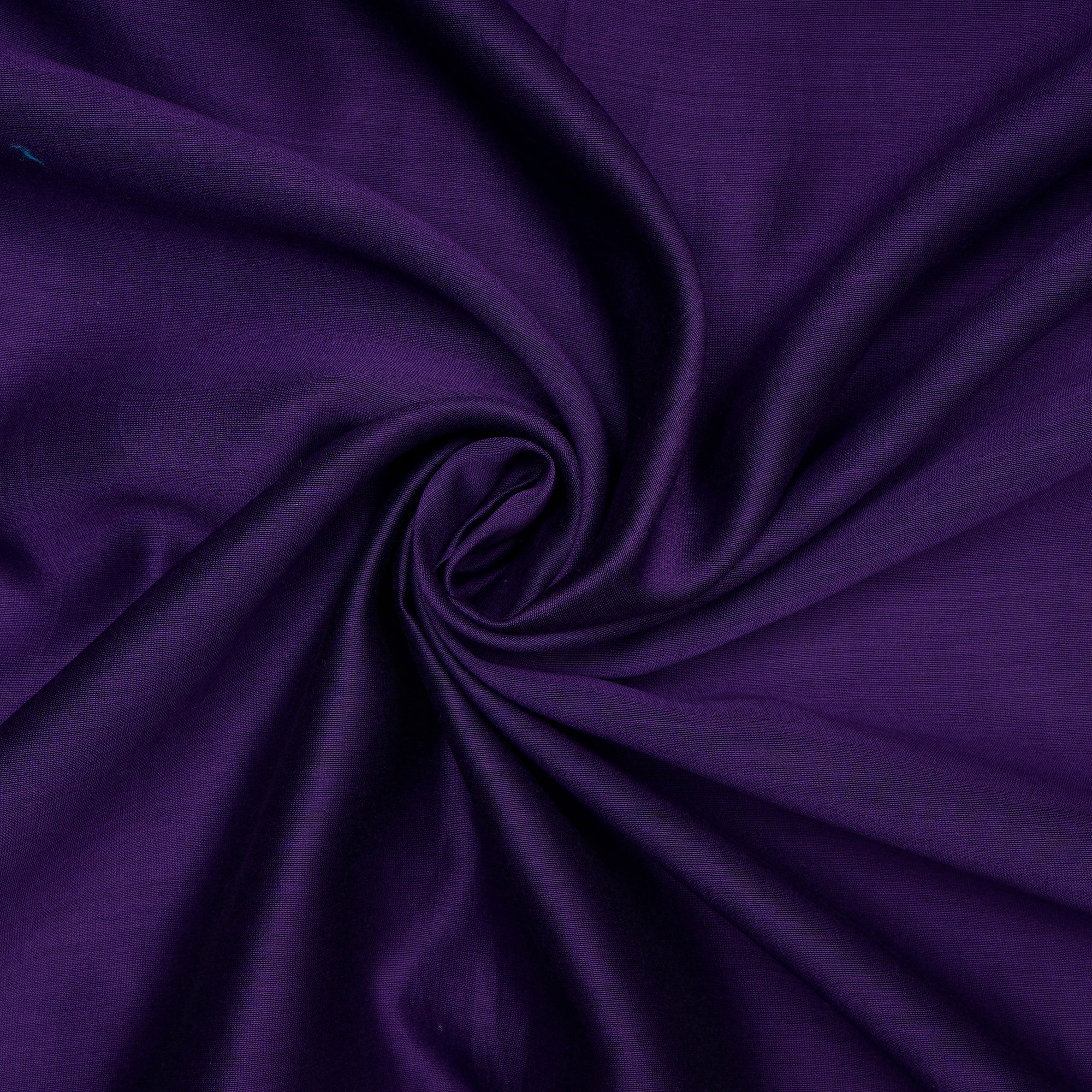 (Pre-Cut 1.30 Mtr) Purple Rapier Chanderi Fabric