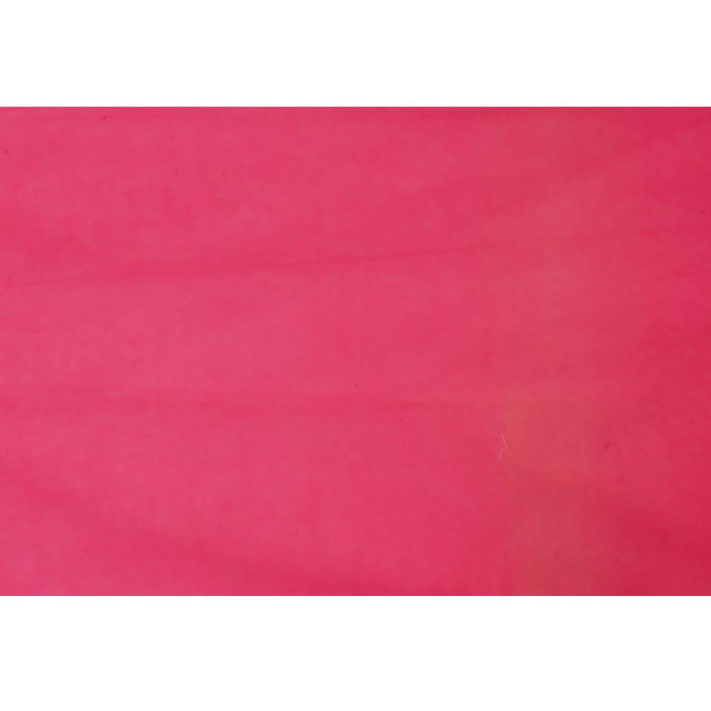 (Pre Cut 2.30 Mtr Piece) Rose Color Butterfly Net Fabric