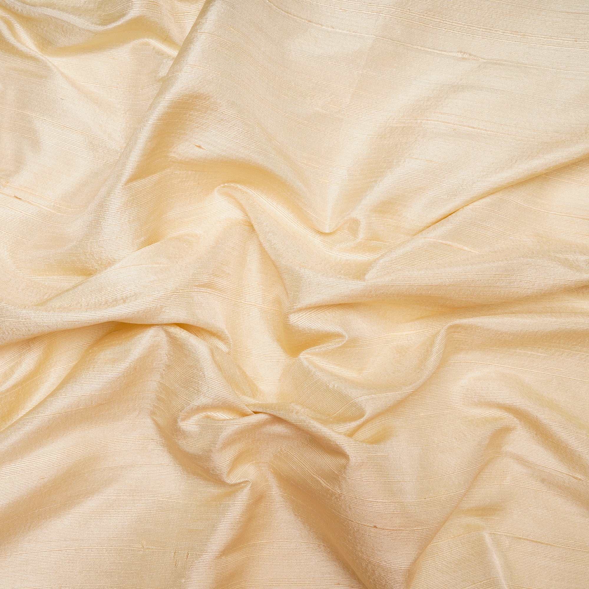 (Pre Cut 1.40 Mtr )Blond Blended Dupion Silk Fabric