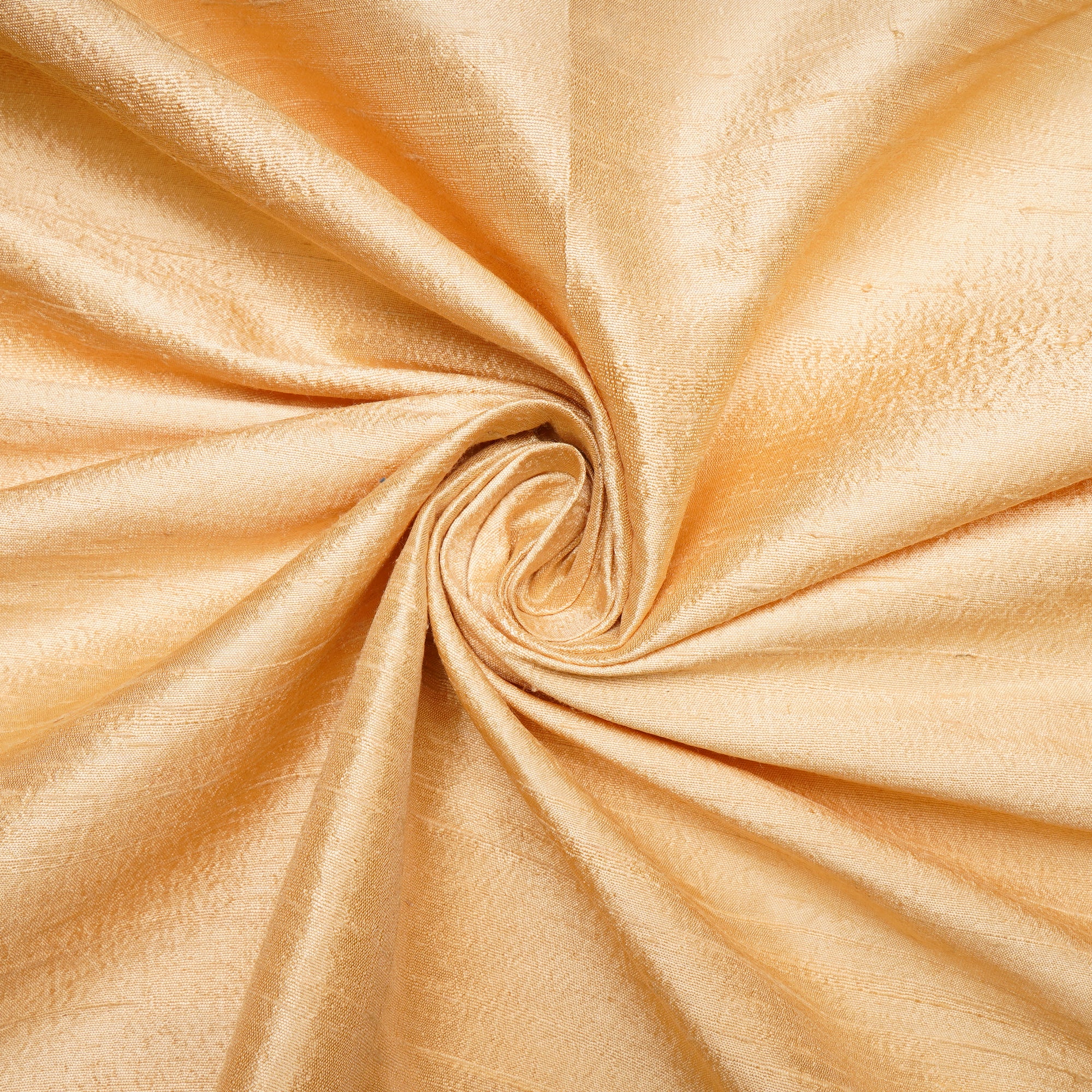 (Pre-Cut 2.30 Mtr) Gold Blended Dupion Silk Fabric