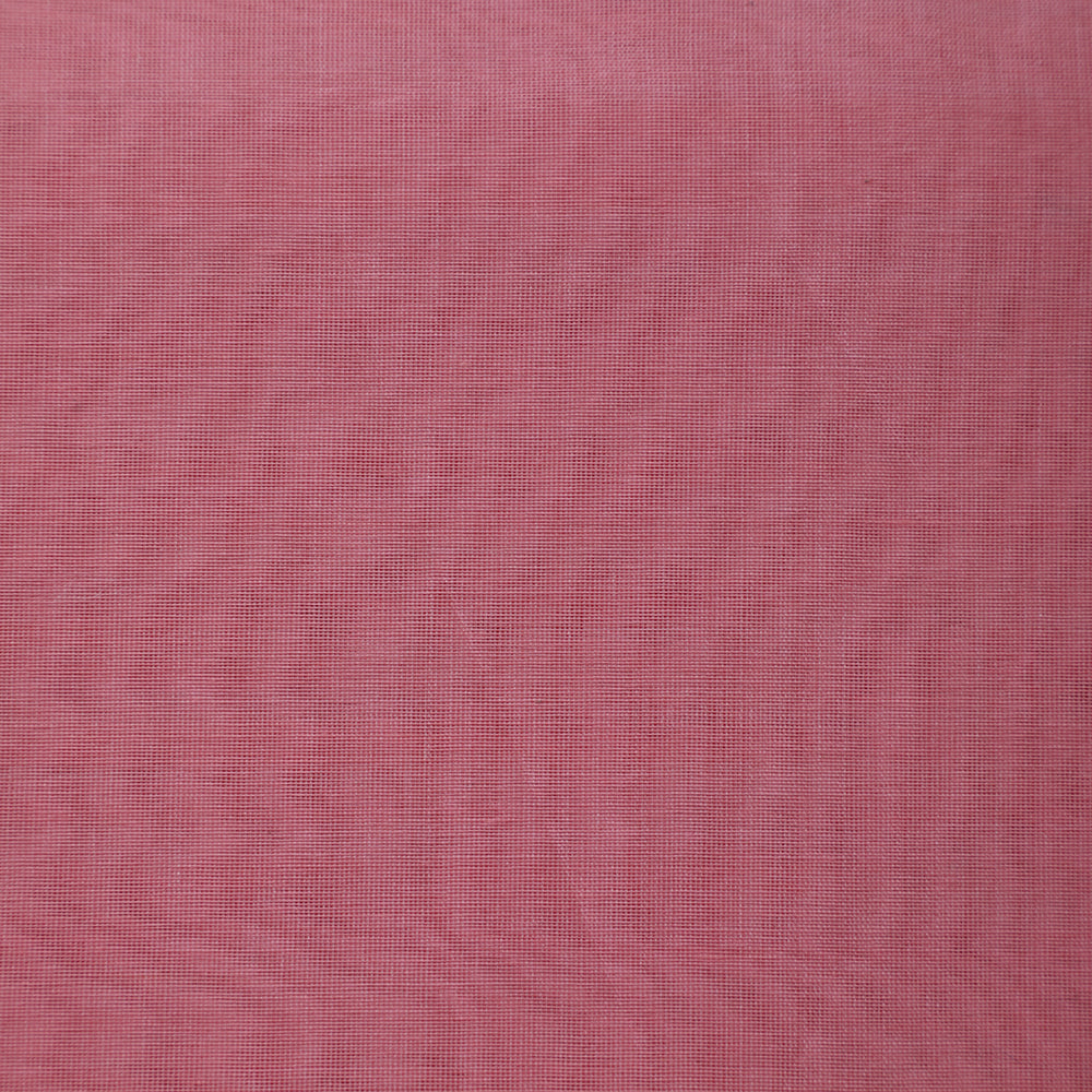 (Pre-Cut 1.90 Mtr ) Pink Color Pure Chanderi Fabric