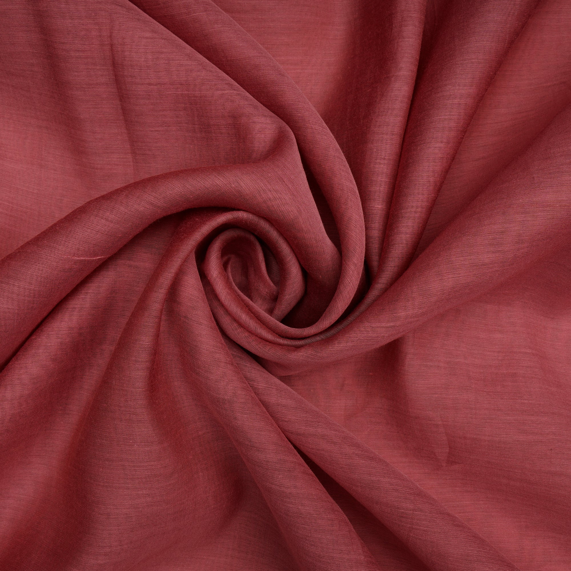 (Pre Cut 2 Mtr Piece) Rouge Color Yarn Dyed Pure Chanderi Fabric
