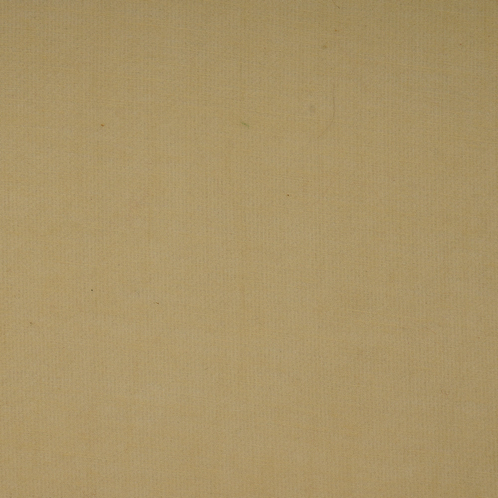 (Pre-Cut 3.90 Mtr ) Corn Yellow Color Pure Chanderi Fabric