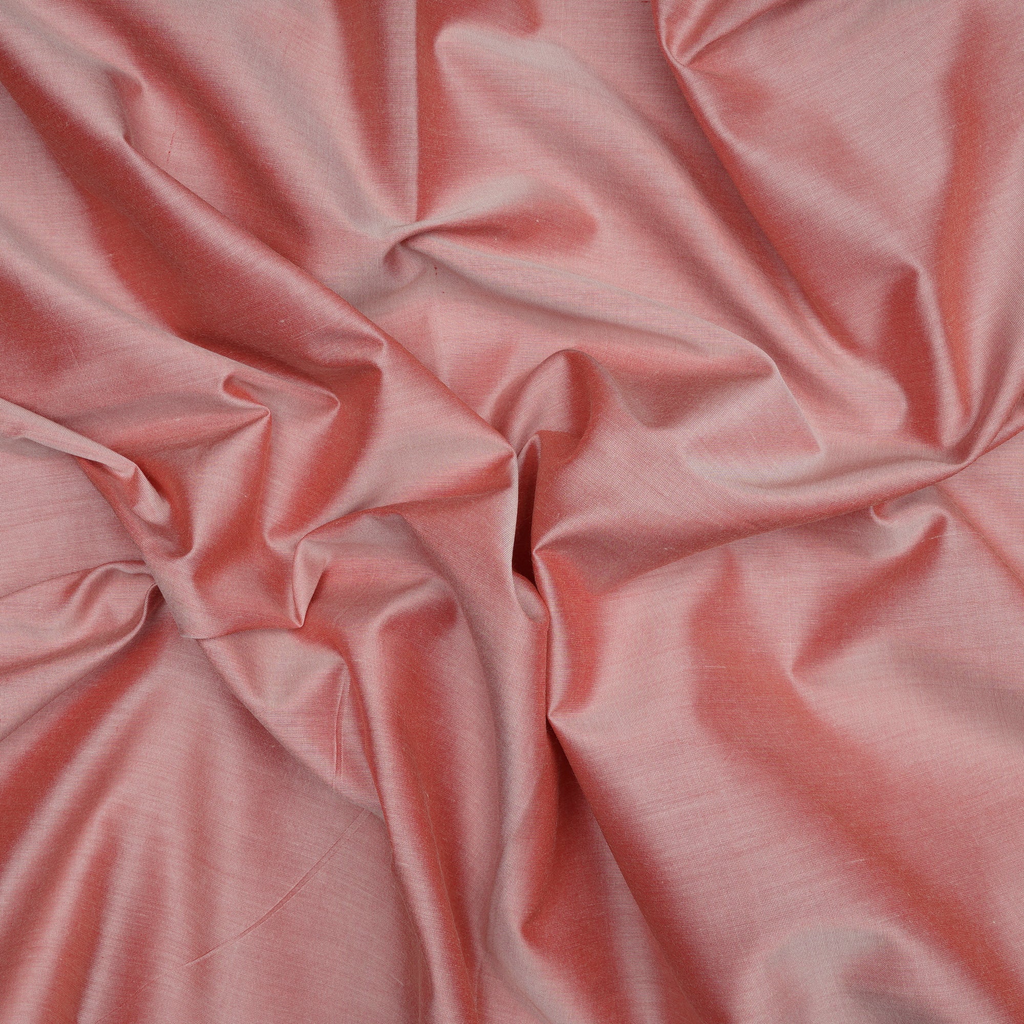 (Pre Cut 1.90 Mtr Piece) Light Pink Color Silk Modal Fabric