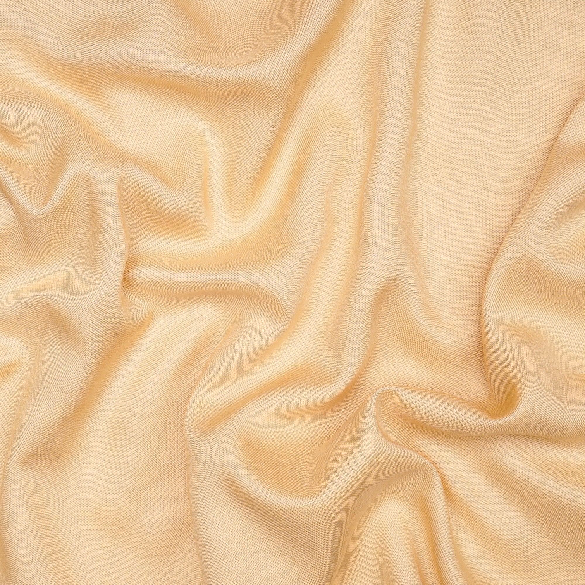 (Pre-Cut 2.50 Mtr) Beige Color Plain Modal Fabric