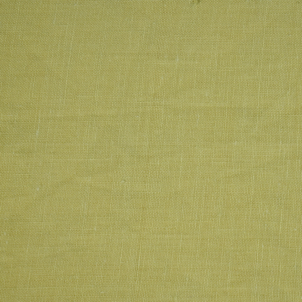 (Pre Cut 1.15 Mtr Piece) Lime Green Color Muslin Cotton Fabric