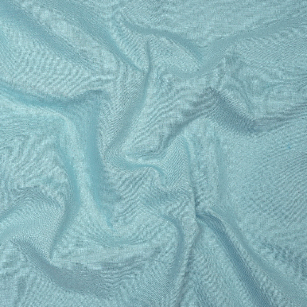 (Pre-Cut 2.80 Mtr) Mint Color Muslin Cotton Fabric