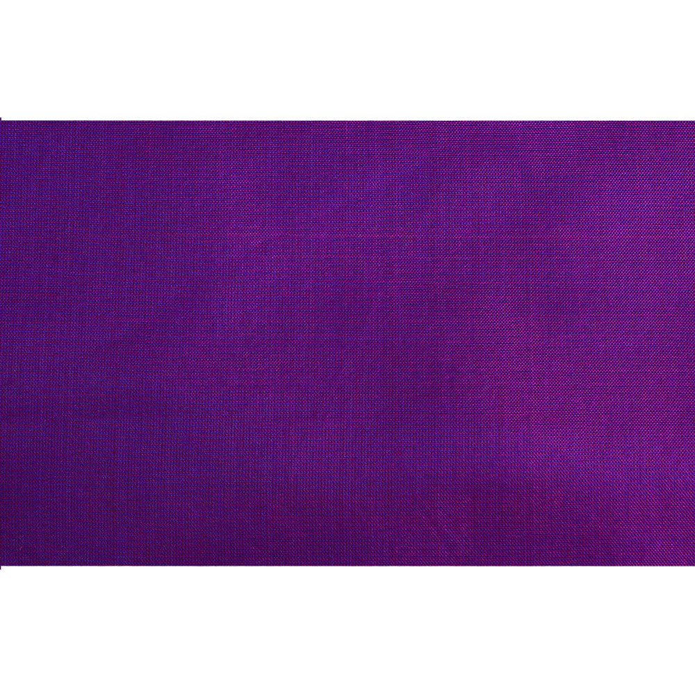 (Pre Cut 2.50 Mtr Piece) Purple Color Bangalore Silk Fabric