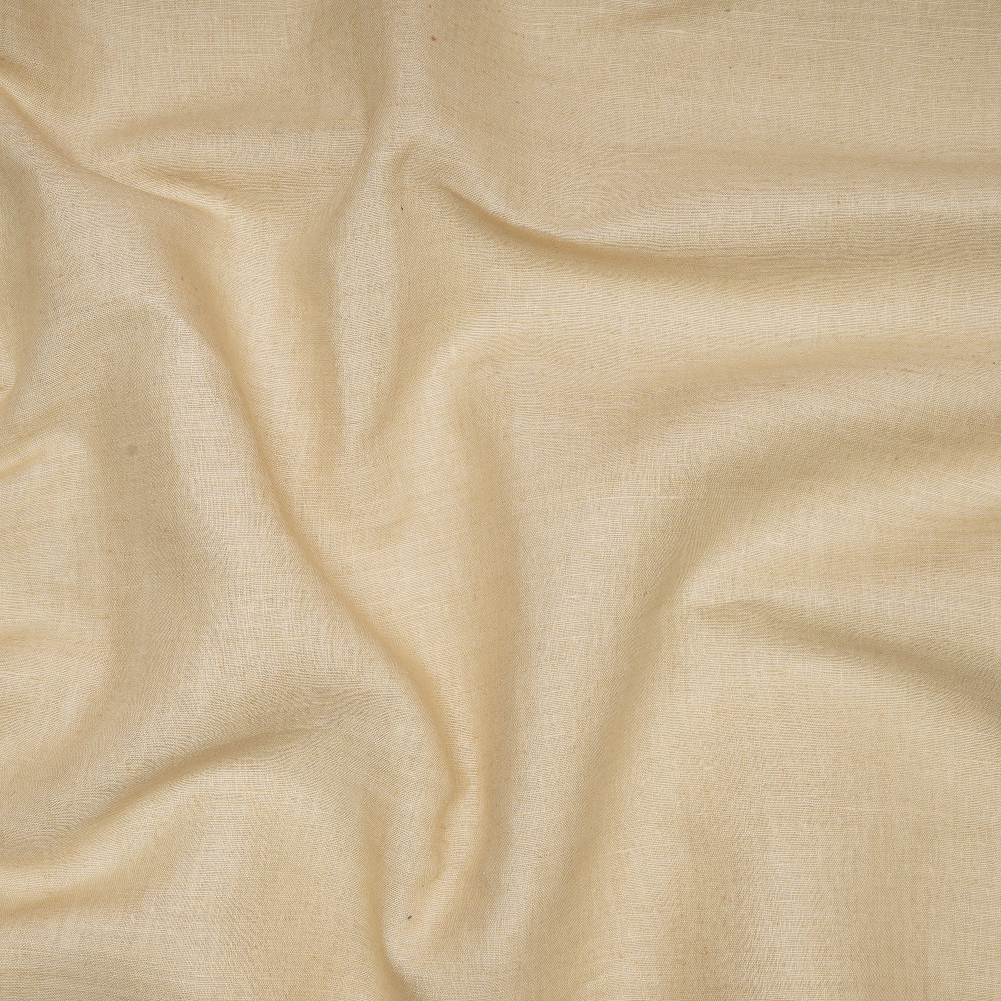 (Pre-Cut 2.45 Mtr) Cream Color Matka Silk Fabric