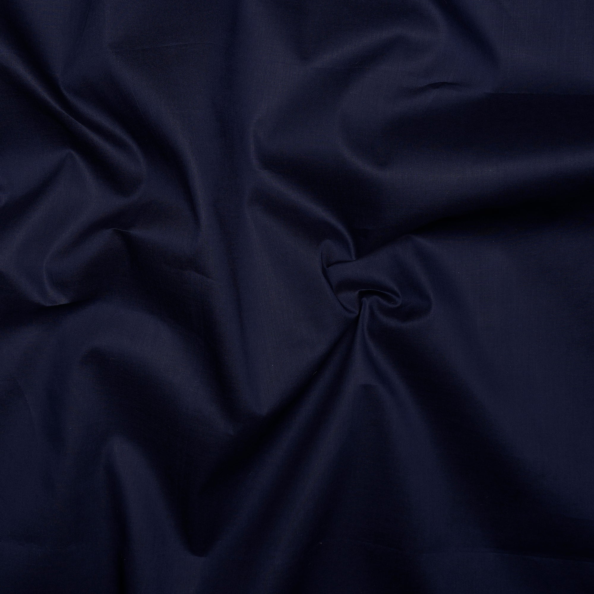 (Pre-Cut 2.00 Mtr) Navy Color Cotton Lawn Fabric