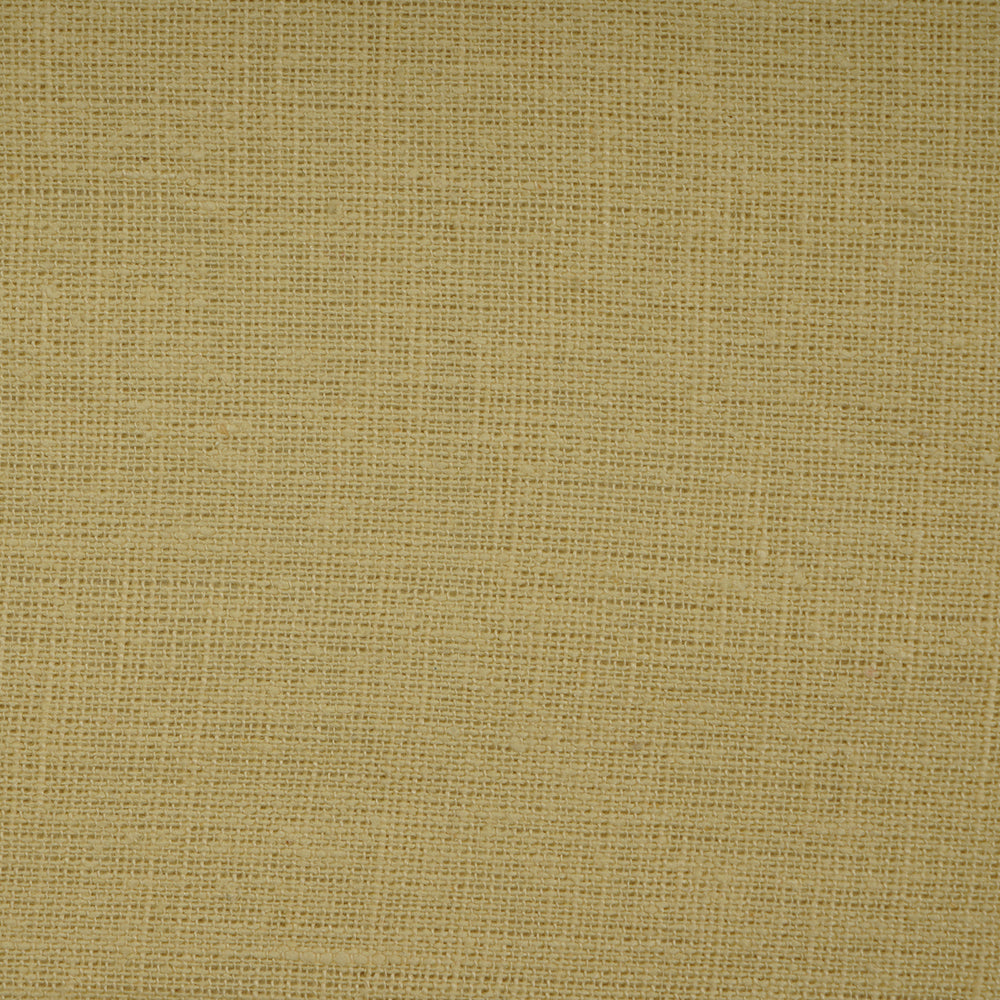 (Pre-Cut 1.25 Mtr ) Corn Yellow Color Linen Matka Fabric