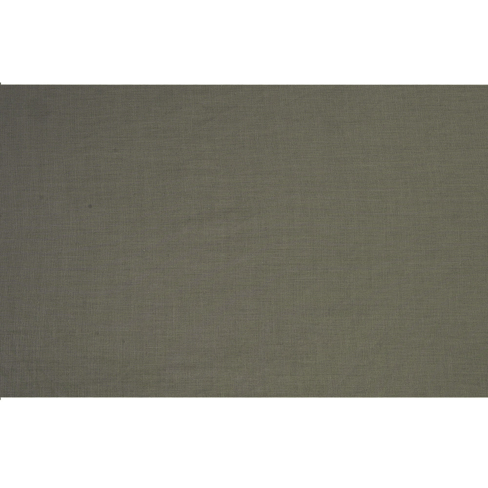 (Pre Cut 2.40 Mtr Piece) Grey Color Cotton Linen Fabric