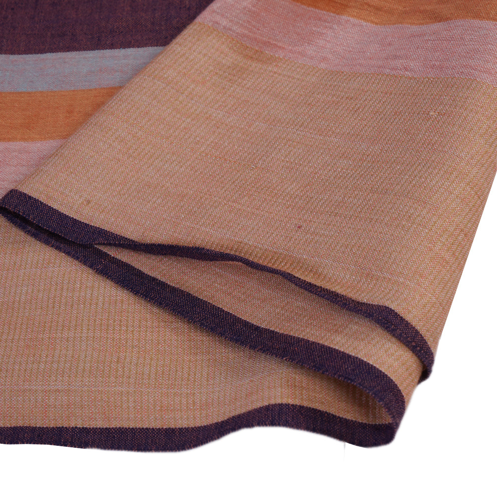 (Pre Cut 1.60 Mtr Piece) Multi Color Yarn Dyed Cotton Fabric