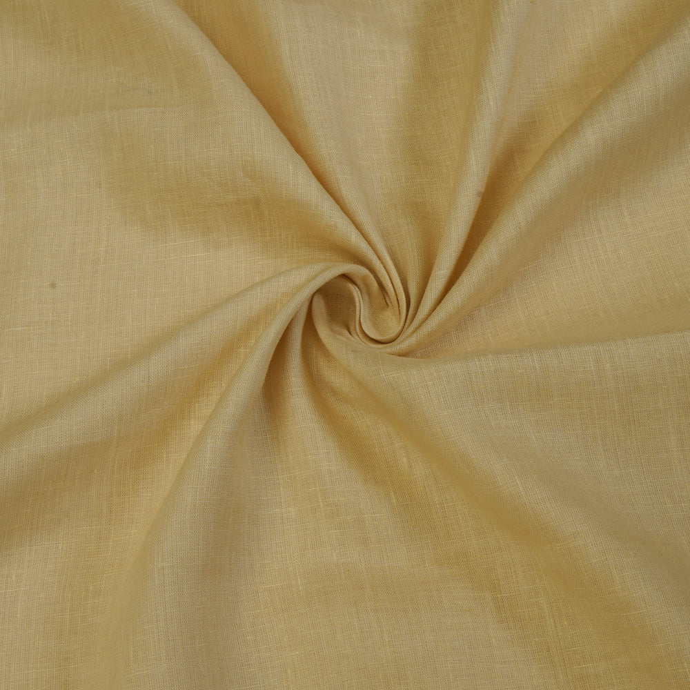 (Pre Cut 4.20 Mtr Piece) Melon Color Linen Excel Fabric