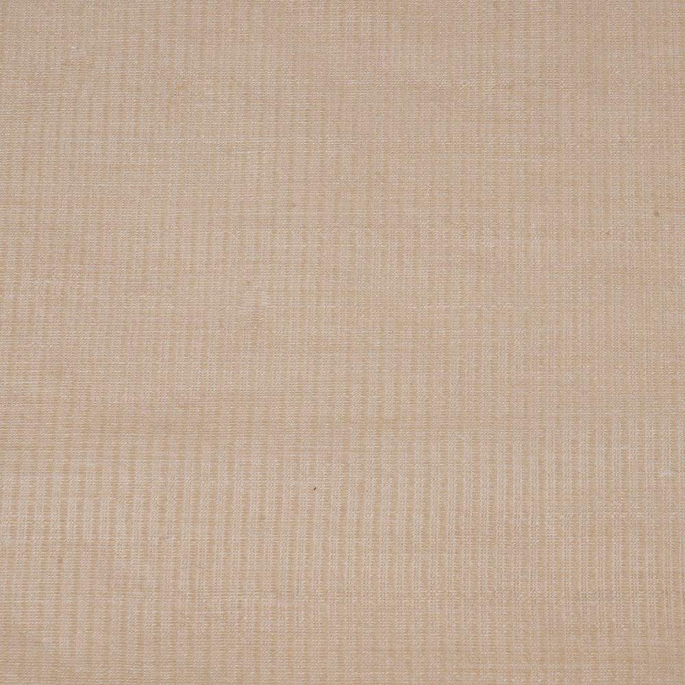 (Pre Cut 1.90 Mtr Piece) Ivory Color Muga Kora Silk Fabric