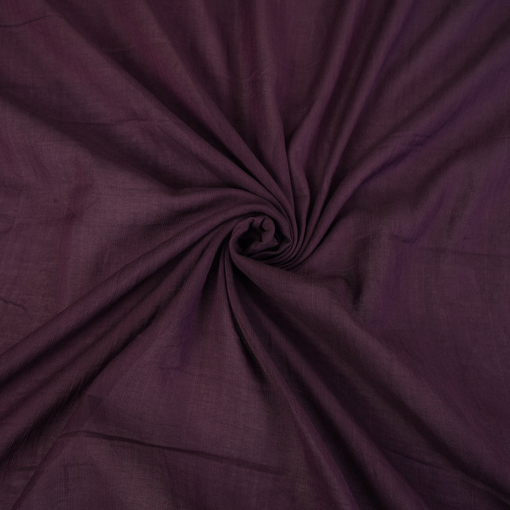 (Pre Cut 4 Mtr Piece) Purple Color Viscose Terry Voile Fabric