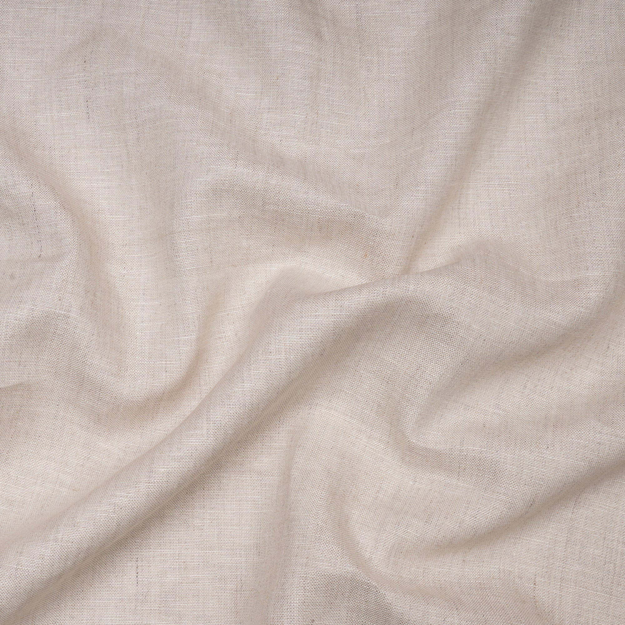 (Pre-Cut 1.00 Mtr) Dust White Color Lee Fabric