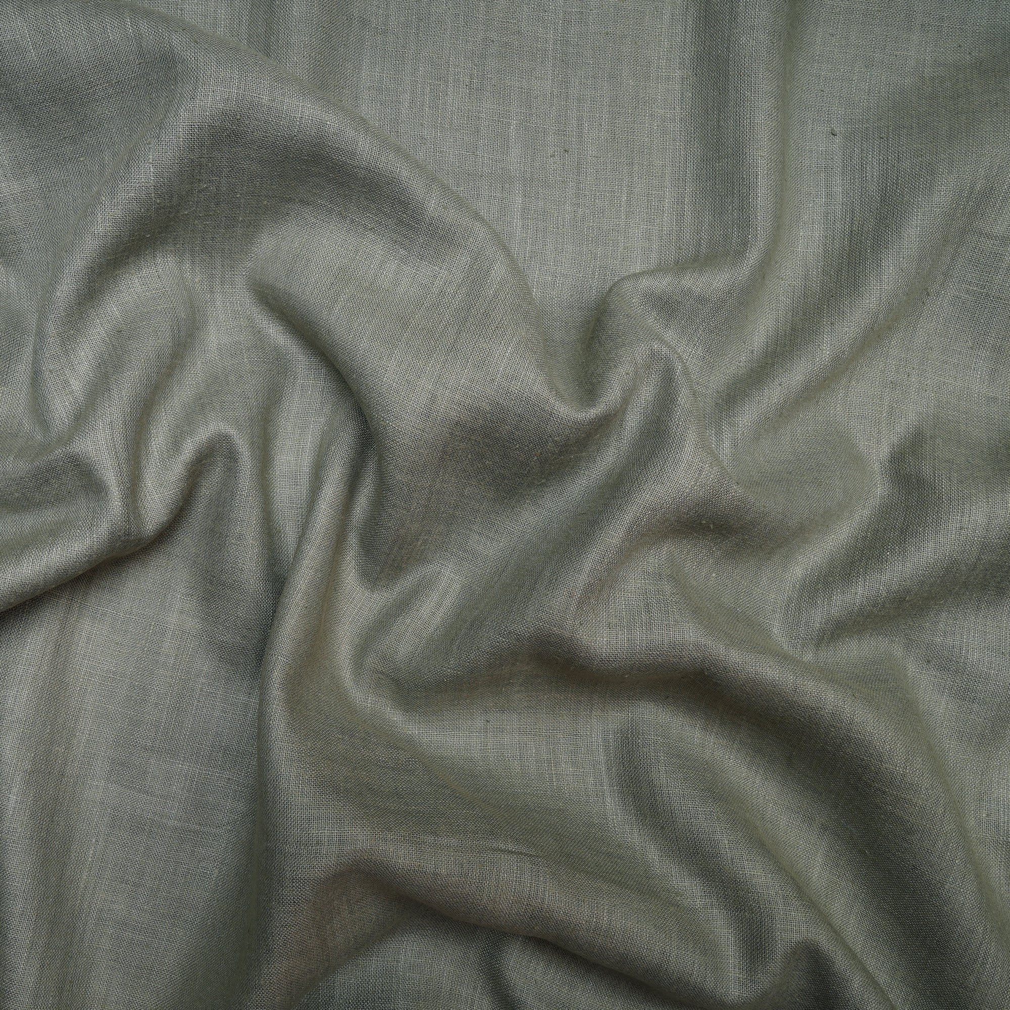 (Pre Cut 2.75Mtr )Gum Leaf Natural Matka Silk Fabric