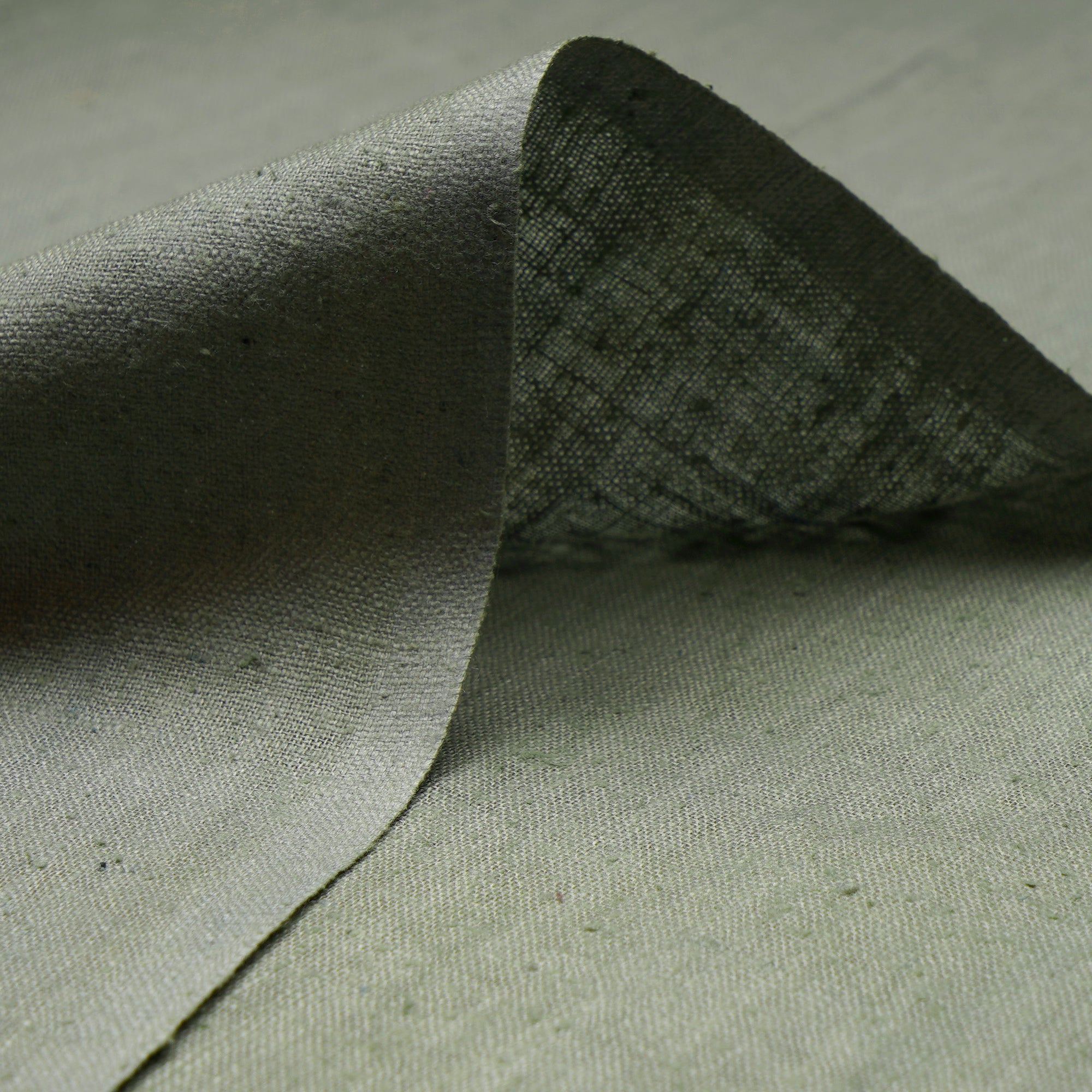 (Pre-Cut 3.00 Mtr) Green Matka Silk Fabric