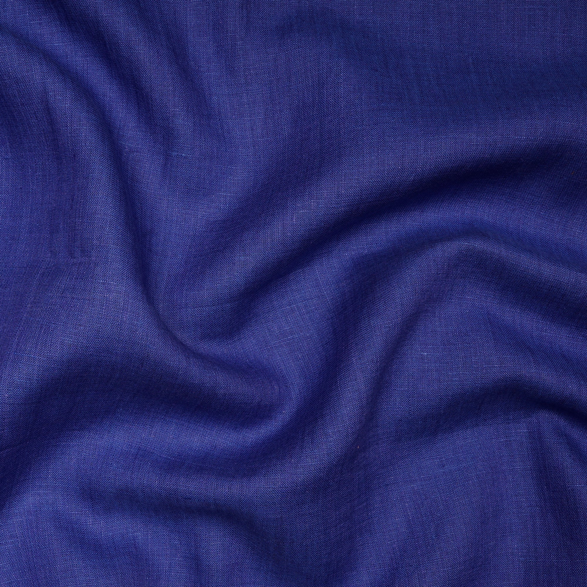 Yale Blue Premium Linen Unstitched Men's Shirt Piece (58 Inches | 1.60 Meters)
