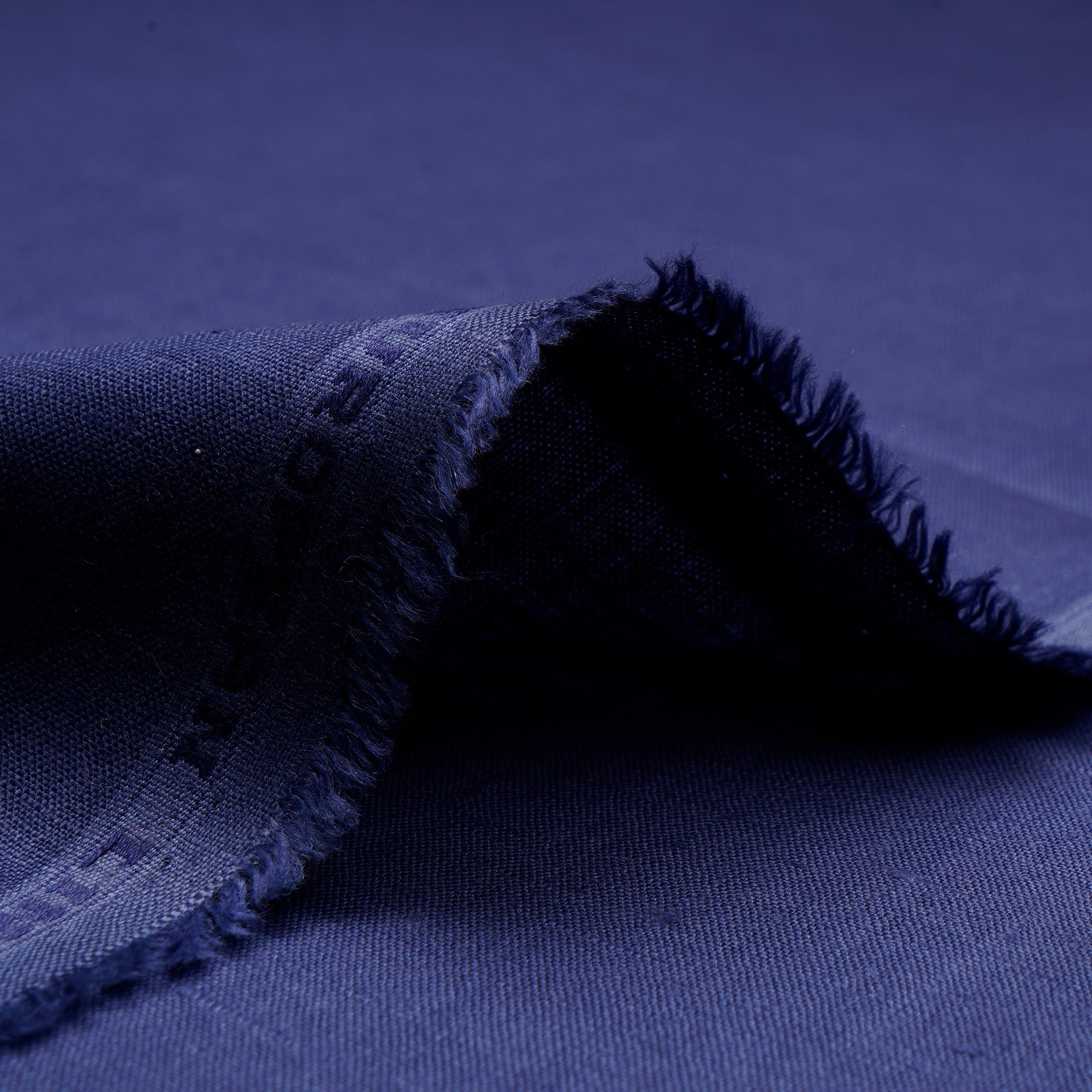 Persian Blue Premium Linen Unstitched Men's Shirt Piece (58 Inches | 1.60 Meters)