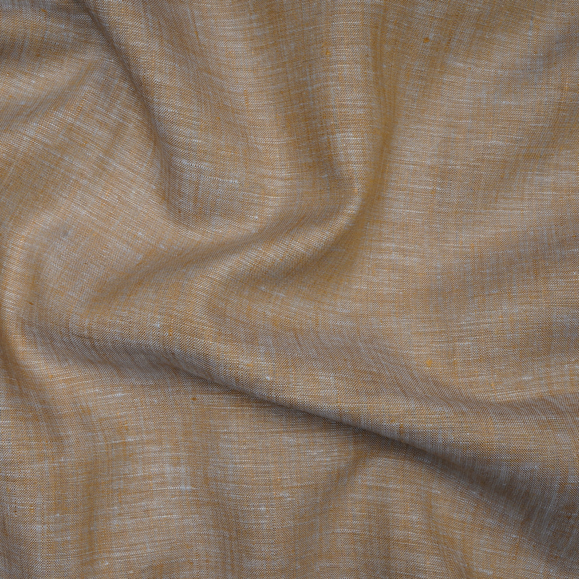 Sand Premium Linen Unstitched Men's Shirt Piece (58 Inches | 1.60 Meters)