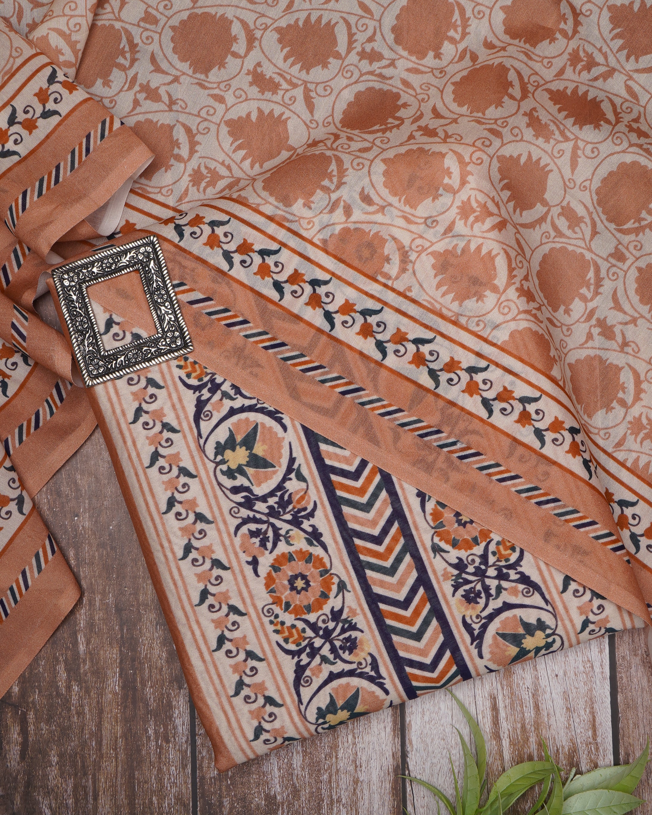 Discover Pure Malai Cotton Sarees with Kalamkari Prints and Tassel