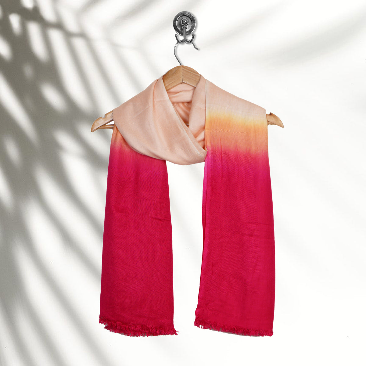 Multi Color Ombre Dyed Viscose Modal Stole