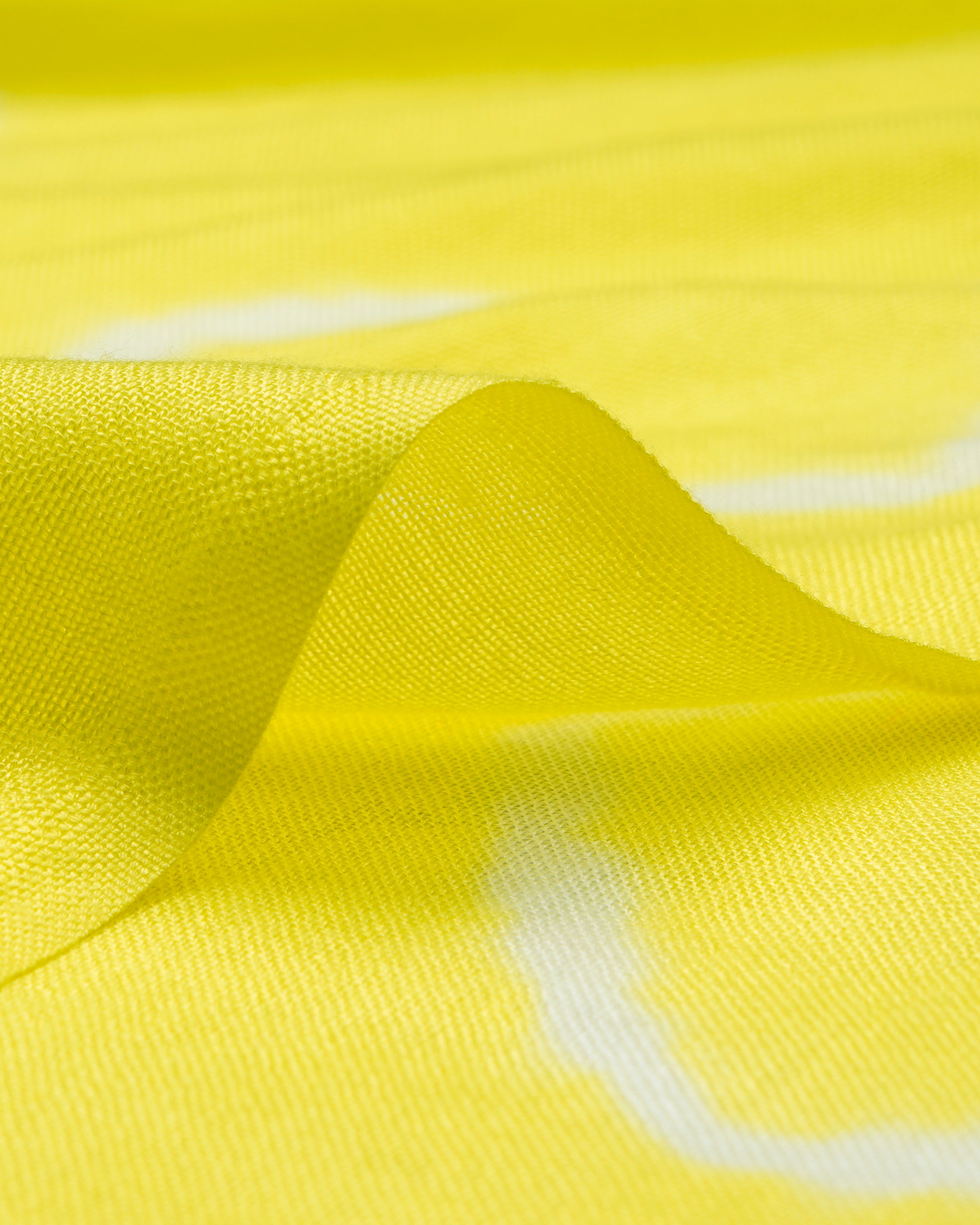 Yellow Color Tie-Dye Viscose Modal Stole