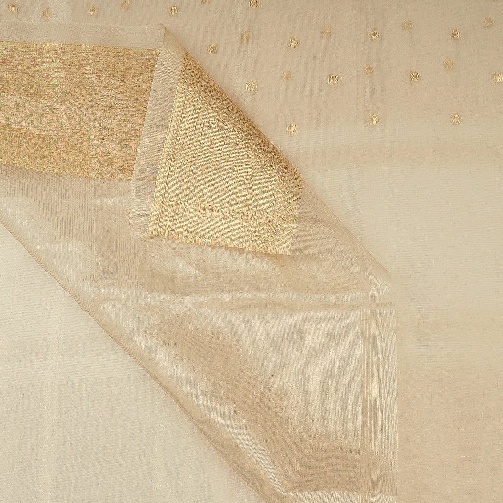 Silver-Golden Color Fancy Organza Tissue Dupatta