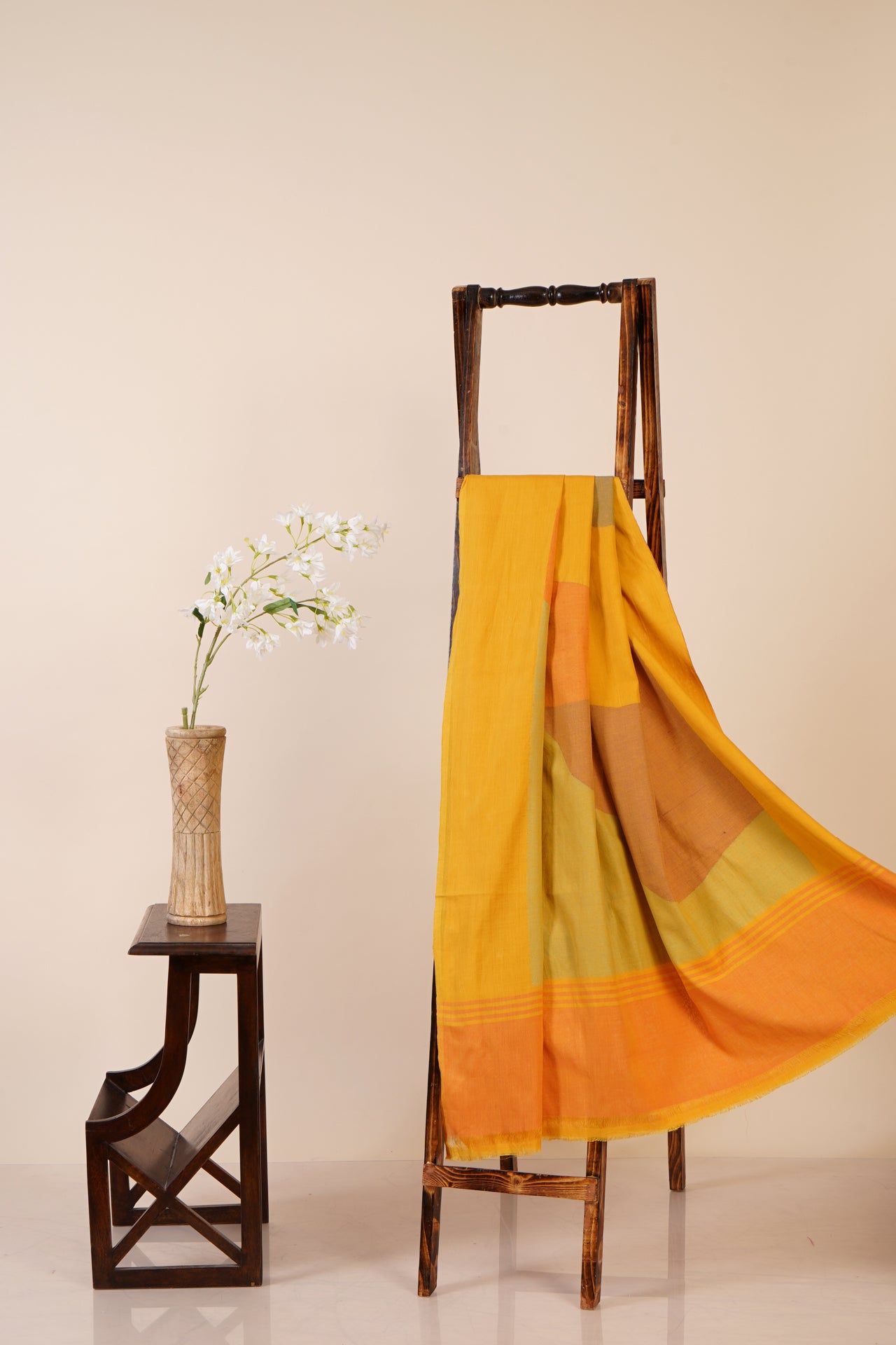 Multi Color Handwoven Jamdani Cotton Dress or Kurta Piece