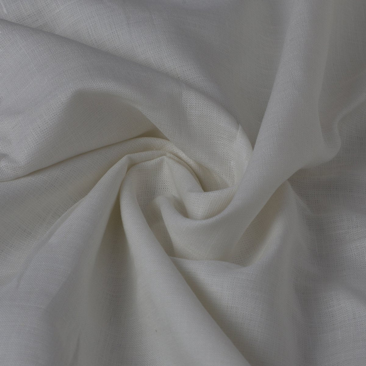 White Color 60 Lee Fine Linen Fabric